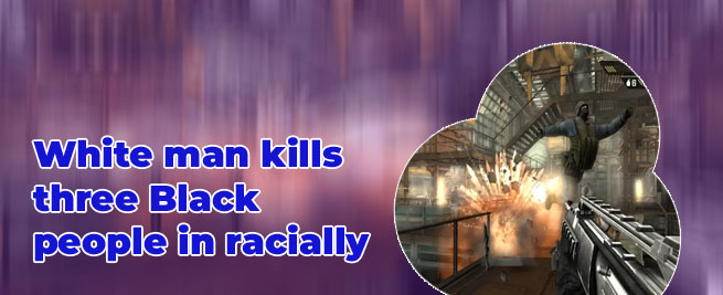 Black shooting game